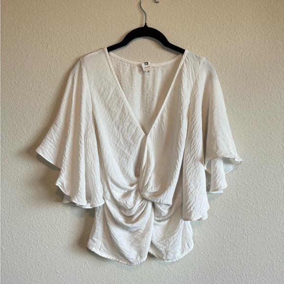 Flawless Anthropologie Twist Blouse - Picture 2 of 4
